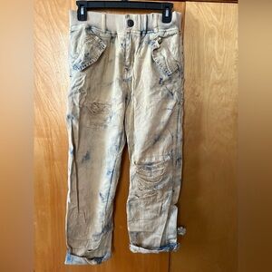 Free People Freddie distressed jeans size xs new